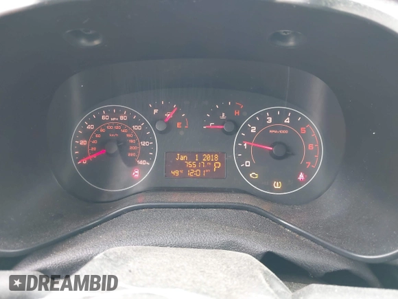 2019 Ram ProMaster City Cargo Tradesman z VIN ZFBHRFAB1K6M31770, wystawiony jako IAAI lot #41123546 z przebiegiem 75 517 mil mil oraz . Historia ofert i sprzedaży dostępna na DreamBid. Obrazek 7.