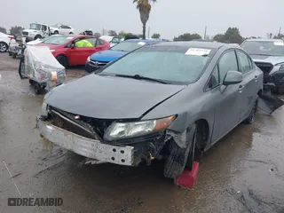 2012 Honda Civic Sdn LX with VIN 19XFB2F57CE088995, listed as a IAAI auction lot 41765528 with 139,230 mi miles. Bid and sale history available at carsss.com. Image 17.