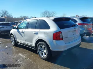 2012 Ford Edge SEL with VIN 2FMDK3J96CBA91381, listed as a IAAI auction lot 41355115 with 148,213 mi miles. Bid and sale history available at carsss.com. Image 3.