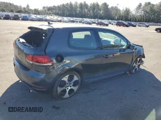 2012 Volkswagen GTI w/Conv & Sunroof with VIN WVWEV7AJ4CW125785, listed as a Copart auction lot 49780335 with 125,837 mi miles and Salvage title. Bid and sale history available at DreamBid. Image 3.