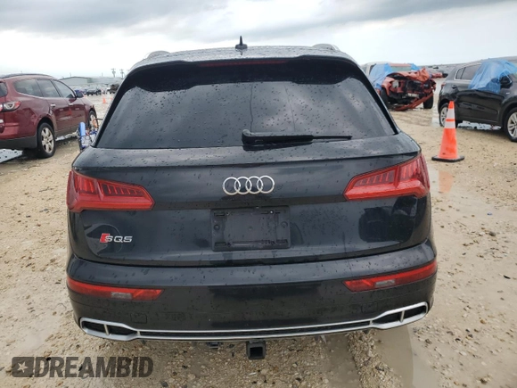 2018 Audi SQ5 Premium Plus z VIN WA1A4AFY8J2123606, wystawiony jako Copart lot #55566815 z przebiegiem 105 113 mil mil oraz Szkoda całkowita • Salvage title. Historia ofert i sprzedaży dostępna na DreamBid. Obrazek 6.