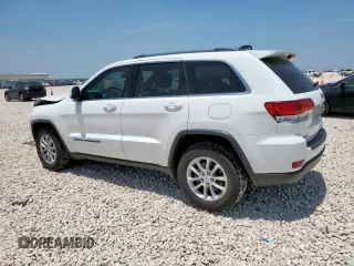 2021 Jeep Grand Cherokee Laredo E with VIN 1C4RJEAG7MC596709, listed as a Copart auction lot 57466875 with 56,164 mi miles and Salvage title. Bid and sale history available at DreamBid. Image 2.