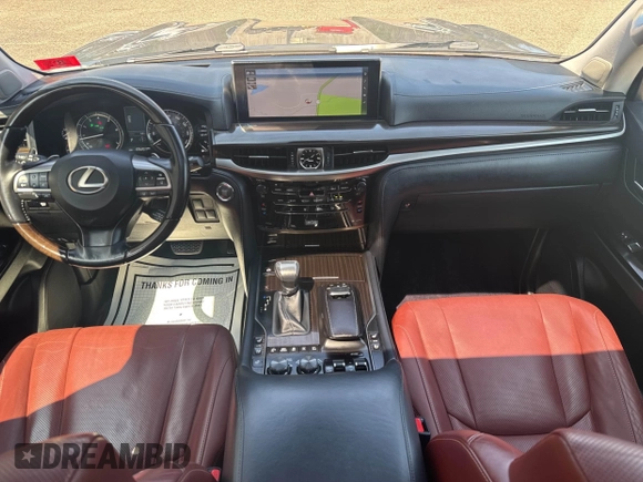2017 Lexus LX 570 with VIN JTJHY7AX7H4244407, listed as a IAAI auction lot 42095502 with 105,207 mi miles and . Bid and sale history available at DreamBid. Image 6.
