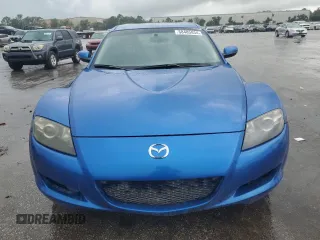 2006 Mazda RX-8 with VIN JM1FE173260206754, listed as a Copart auction lot 68485854 with 124,279 mi miles and Salvage Title. Bid and sale history available at carsss.com. Image 5.