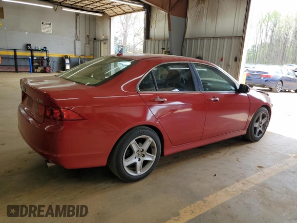 2006 Acura TSX with VIN JH4CL96876C019687, listed as a Copart auction lot 50869705 with 200,699 mi miles and Salvage Title. Bid and sale history available at carsss.com. Image 3.