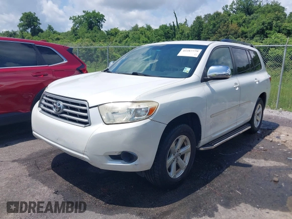 2008 Toyota Highlander z VIN JTEDS41A782067622, wystawiony jako IAAI lot #42287779 z przebiegiem 253 583 mil mil oraz . Historia ofert i sprzedaży dostępna na DreamBid. Obrazek 2.