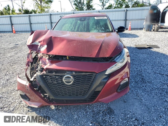 2022 Nissan Altima SR with VIN 1N4BL4CVXNN361962, listed as a Copart auction lot 50953185 with 41,956 mi miles and Non Repairable. Bid and sale history available at DreamBid. Image 5.