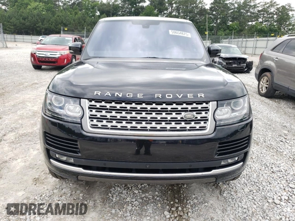 2016 Land Rover Range Rover Supercharged с VIN SALGS2EF9GA276529, выставлен на аукционе Copart как лот 59654875 с пробегом 100 379 миль миль и Списание • Salvage title. История ставок и продаж доступна на DreamBid. Изображение 5.