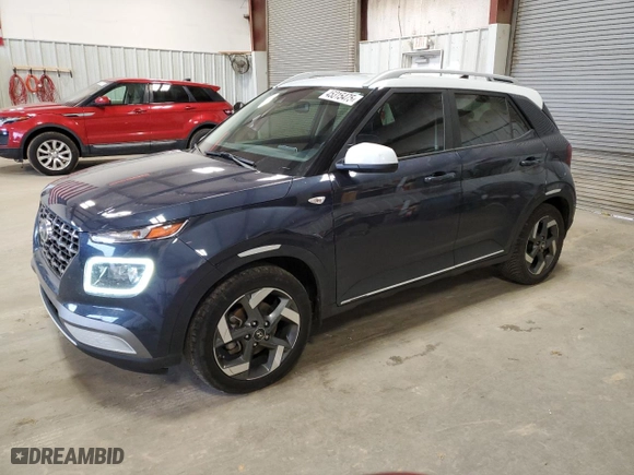 2020 Hyundai Venue SEL with VIN KMHRC8A38LU022777, listed as a Copart auction lot 45315475 with 38,980 mi miles and Salvage Title. Bid and sale history available at carsss.com. Image 1.