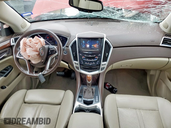 2014 Cadillac SRX Premium Collection with VIN 3GYFNGE39ES546393, listed as a Copart auction lot 57261145 with 84,258 mi miles and Salvage title. Bid and sale history available at DreamBid. Image 8.