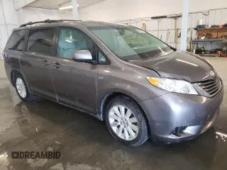 2016 Toyota Sienna LE with VIN 5TDJK3DC5GS146048, listed as a Copart auction lot 69964964 with 133,935 mi miles and Salvage Title. Bid and sale history available at carsss.com. Image 4.