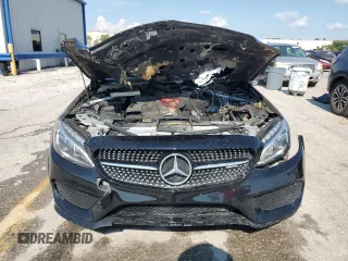 2017 Mercedes-Benz C 43 AMG with VIN WDDWJ6EB4HF517384, listed as a Copart auction lot 67275254 with Not Provided miles and Non Repairable. Bid and sale history available at carsss.com. Image 5.