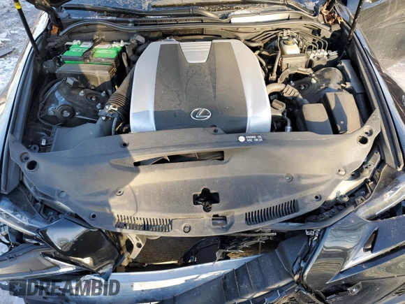 2020 Lexus IS with VIN JTHG81F29L5040816, listed as a Copart auction lot 45840415 with 103,121 mi miles and Salvage Title. Bid and sale history available at carsss.com. Image 12.