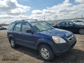 2004 Honda CR-V LX with VIN JHLRD78544C024216, listed as a Copart auction lot 53916815 with 246,519 mi miles and Clean Title. Bid and sale history available at carsss.com. Image 4.