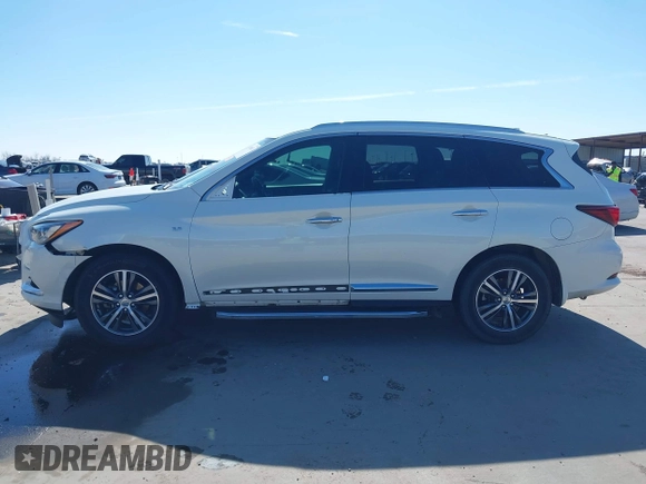 2017 Infiniti QX60 with VIN 5N1DL0MN8HC555993, listed as a IAAI auction lot 41588633 with 131,287 mi miles. Bid and sale history available at carsss.com. Image 15.