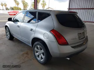 2006 Nissan Murano SL with VIN JN8AZ08W76W521763, listed as a IAAI auction lot 41798814 with 135,382 mi miles. Bid and sale history available at carsss.com. Image 3.