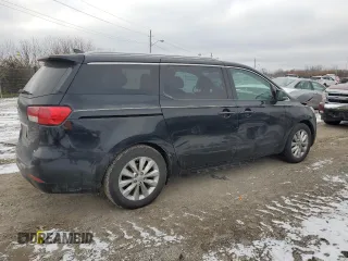 2015 Kia Sedona SX with VIN KNDMC5C13F6022249, listed as a Copart auction lot 83249054 with 0 mi miles and Clean Title. Bid and sale history available at carsss.com. Image 3.