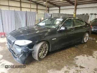 2013 BMW 5 Series 528i with VIN WBAXG5C57DDY36768, listed as a Copart auction lot 61172785 with 135,945 mi miles and Salvage title. Bid and sale history available at DreamBid. Image 1.
