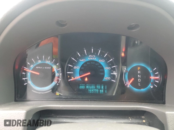 2012 Ford Fusion SE with VIN 3FAHP0HA0CR395948, listed as a Copart auction lot 55568195 with 169,770 mi miles and Salvage title. Bid and sale history available at DreamBid. Image 9.