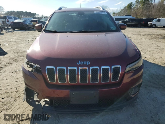 2019 Jeep Cherokee Latitude with VIN 1C4PJMCX3KD228341, listed as a Copart auction lot 46233915 with 87,801 mi miles and Salvage Title. Bid and sale history available at carsss.com. Image 5.