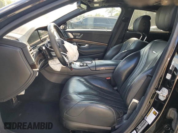 2016 Mercedes-Benz S-Class AMG S 63 with VIN WDDUG7JB7GA230120, listed as a Copart auction lot 70949214 with 112,697 mi miles and Salvage Title. Bid and sale history available at carsss.com. Image 7.