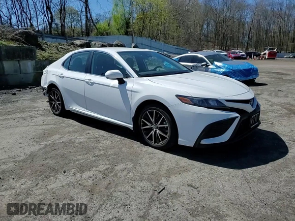 2023 Toyota Camry SE with VIN 4T1G11AKXPU815080, listed as a Copart auction lot 53675035 with 27,634 mi miles and Salvage Title. Bid and sale history available at DreamBid. Image 11.