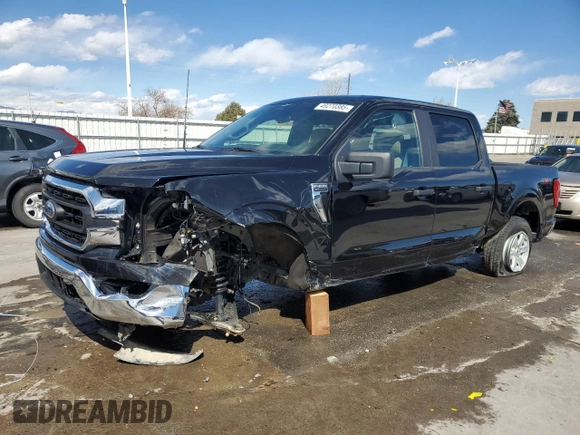 2023 Ford F-150 XL with VIN 1FTFW1E8XPFA36282, listed as a Copart auction lot 49270385 with 42,339 mi miles and Salvage Title. Bid and sale history available at carsss.com. Image 1.