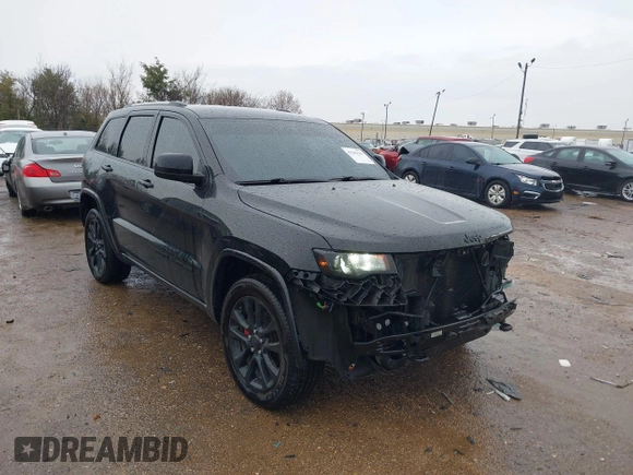 2020 Jeep Grand Cherokee Altitude with VIN 1C4RJFAG8LC257607, listed as a IAAI auction lot 41709146 with 55,414 mi miles. Bid and sale history available at carsss.com. Image 1.