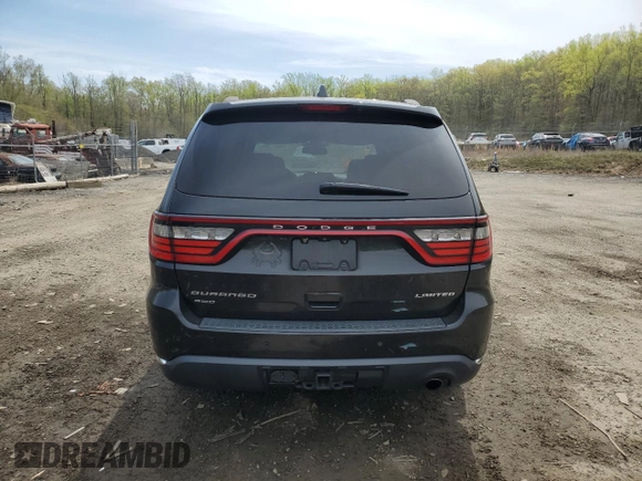 2015 Dodge Durango Limited with VIN 1C4RDJDG3FC715581, listed as a Copart auction lot 53527135 with 152,327 mi miles and Salvage Title. Bid and sale history available at carsss.com. Image 6.