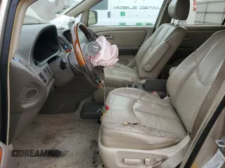 2003 Lexus RX 300 z VIN JTJHF10U030308457, wystawiony jako Copart lot #54902855 z przebiegiem 263 202 mil mil oraz Szkoda całkowita • Salvage title. Historia ofert i sprzedaży dostępna na DreamBid. Obrazek 7.
