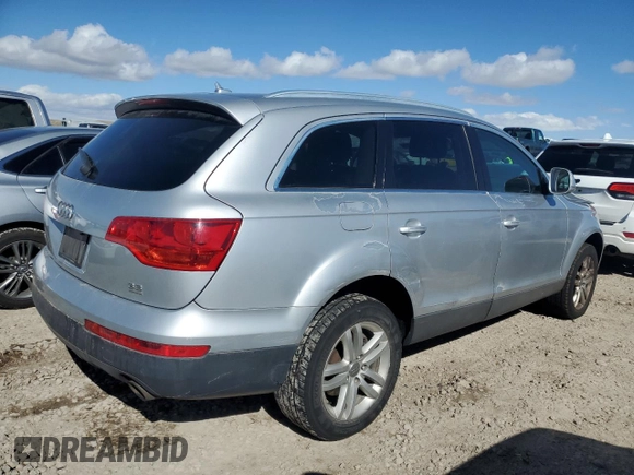 2009 Audi Q7 with VIN WA1AY74L59D011912, listed as a Copart auction lot 46671635 with 155,775 mi miles and Salvage title. Bid and sale history available at DreamBid. Image 3.