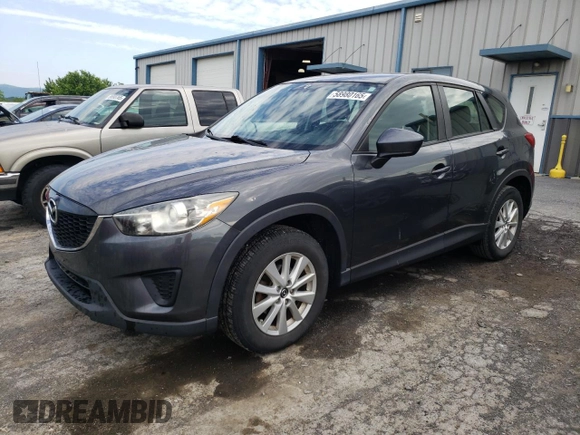 2014 Mazda CX-5 Sport with VIN JM3KE2BE9E0372370, listed as a Copart auction lot 58980165 with 175,477 mi miles and Salvage title. Bid and sale history available at DreamBid. Image 1.