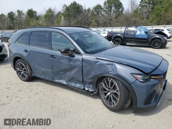2025 Mazda CX-70 Premium Plus с VIN JM3KJEHA7S1106448, выставлен на аукционе Copart как лот 50820565 с пробегом 14 889 миль миль и Списание • Salvage title. История ставок и продаж доступна на DreamBid. Изображение 4.