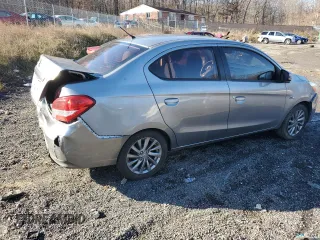 2018 Mitsubishi Mirage G4 SE with VIN ML32F4FJ9JHF10676, listed as a Copart auction lot 83882124 with 80,112 mi miles and Salvage Title. Bid and sale history available at carsss.com. Image 3.