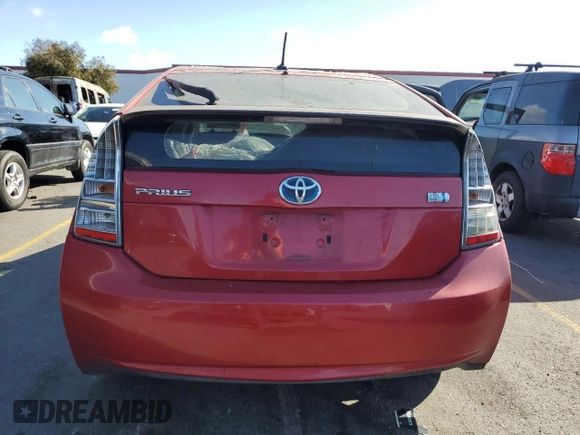 2010 Toyota Prius Four with VIN JTDKN3DU0A1299834, listed as a Copart auction lot 78207604 with 207,003 mi miles and Salvage Title. Bid and sale history available at DreamBid. Image 6.