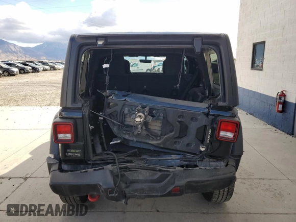 2023 Jeep Wrangler Rubicon Farout с VIN 1C4JJXFM8PW607906, выставлен на аукционе Copart как лот 77899364 с пробегом 19 046 миль миль и Списание • Salvage title. История ставок и продаж доступна на DreamBid. Изображение 6.