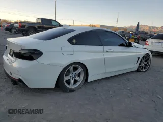2015 BMW 4 Series 428i with VIN WBA3N3C58FK234842, listed as a Copart auction lot 86396484 with 101,559 mi miles and Salvage Title. Bid and sale history available at DreamBid. Image 3.