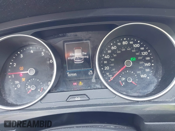 2018 Volkswagen Tiguan SEL z VIN 3VV3B7AX5JM091021, wystawiony jako IAAI lot #42392698 z przebiegiem 107 595 mil mil oraz . Historia ofert i sprzedaży dostępna na DreamBid. Obrazek 7.