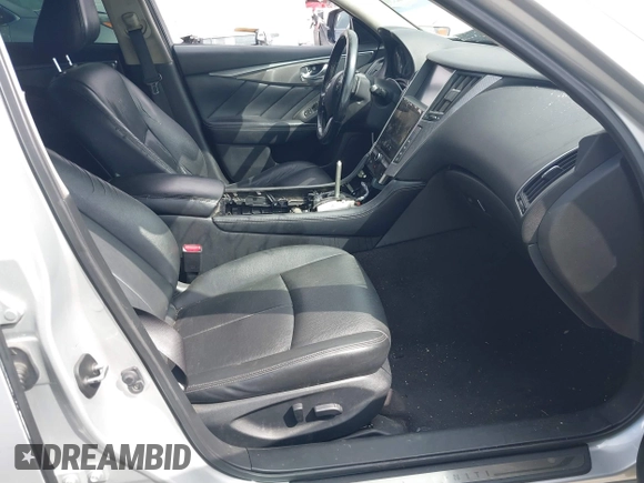 2014 Infiniti Q50 Premium z VIN JN1BV7AP9EM684709, wystawiony jako IAAI lot #41901877 z przebiegiem 91 425 mil mil oraz . Historia ofert i sprzedaży dostępna na DreamBid. Obrazek 5.