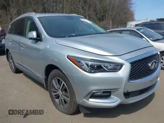2017 Infiniti QX60 with VIN 5N1DL0MM8HC507403, listed as a IAAI auction lot 42079563 with 162,234 mi miles and . Bid and sale history available at DreamBid. Image 1.