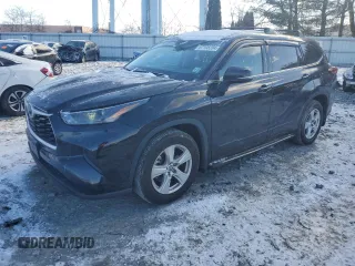 2022 Toyota Highlander L z VIN 5TDCZRBH4NS224029, wystawiony jako Copart lot #87108284 z przebiegiem 32 864 mil mil oraz Szkoda całkowita • Salvage title. Historia ofert i sprzedaży dostępna na DreamBid. Obrazek 1.
