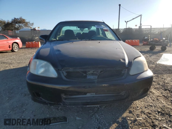 1999 Honda Civic EX with VIN 1HGEJ8149XL047654, listed as a Copart auction lot 88047025 with 212,981 mi miles and Clean Title. Bid and sale history available at carsss.com. Image 5.