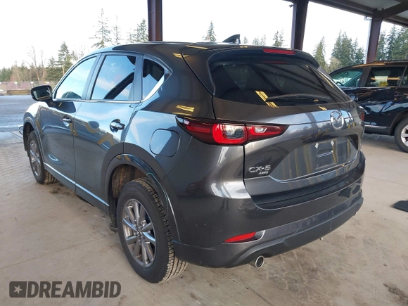 2024 Mazda CX-5 2.5 S Preferred Package with VIN JM3KFBCL1R0428883, listed as a IAAI auction lot 41755898 with 7,386 mi miles. Bid and sale history available at carsss.com. Image 3.