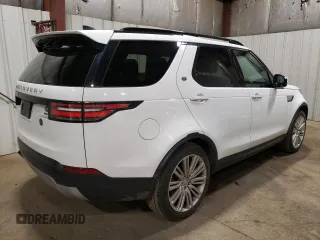 2017 Land Rover Discovery HSE Luxury with VIN SALRHBBV9HA005295, listed as a Copart auction lot 43664935 with 35,578 mi miles and Non Repairable. Bid and sale history available at DreamBid. Image 3.