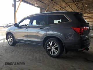 2016 Honda Pilot EX-L with VIN 5FNYF5H70GB028361, listed as a Copart auction lot 45791915 with 138,412 mi miles and Salvage Title. Bid and sale history available at DreamBid. Image 2.