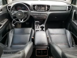 2017 Kia Sportage EX with VIN KNDPN3ACXH7161193, listed as a Copart auction lot 65339004 with 137,011 mi miles and Salvage title. Bid and sale history available at DreamBid. Image 8.