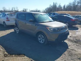 2014 Kia Soul with VIN KNDJN2A28E7073617, listed as a IAAI auction lot 41586347 with 253,732 mi miles. Bid and sale history available at carsss.com. Image 1.