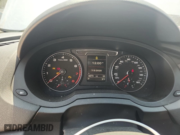 2016 Audi Q3 Premium Plus with VIN WA1EFCFS8GR022195, listed as a Copart auction lot 65636575 with 130,774 mi miles and Clean title. Bid and sale history available at DreamBid. Image 9.