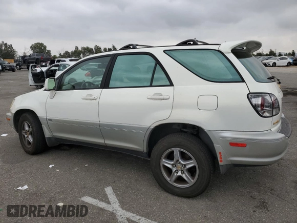 2002 Lexus RX 300 z VIN JTJGF10U220135051, wystawiony jako Copart lot #72284014 z przebiegiem 266 569 mil mil oraz Szkoda całkowita • Salvage title. Historia ofert i sprzedaży dostępna na DreamBid. Obrazek 2.