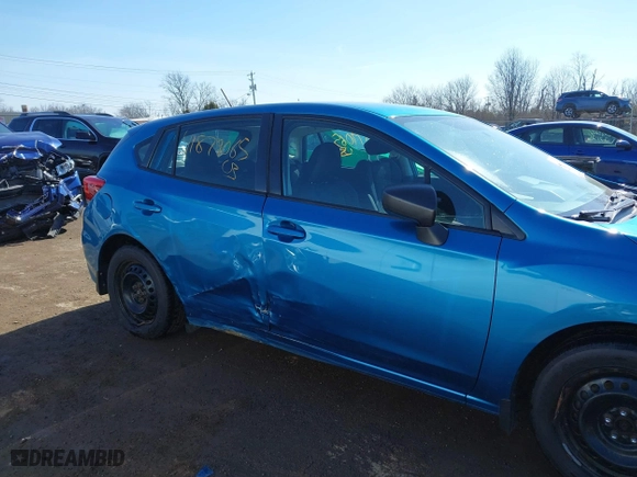 2017 Subaru Impreza with VIN 4S3GTAA66H3709704, listed as a IAAI auction lot 41879065 with 83,814 mi miles. Bid and sale history available at carsss.com. Image 6.